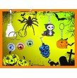 24 Porte-clés Halloween