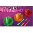 Lot 180 articles Nuit des Célibataires : chapeaux & bracelets colorés Lot 180 articles Nuit des Célibataires : chapeaux & bracelets colorés