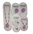 Parure bijoux sirène et princesse 6 pièces, 20 Modèles au choix