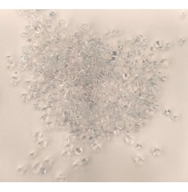Perles transparentes  les 500 gr