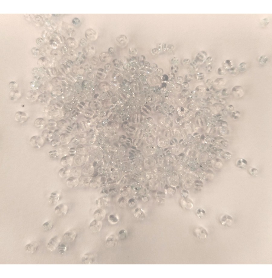 Perles transparentes  les 500 gr