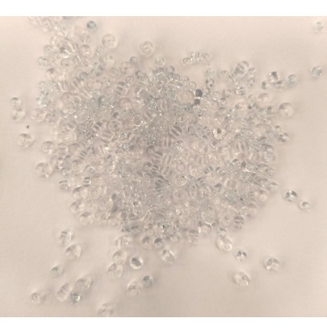 Perles transparentes  les 500 gr