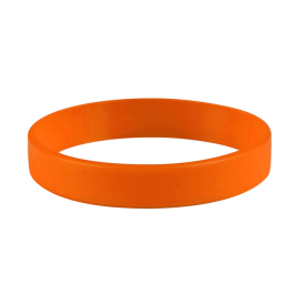 Bracelet silicone orange