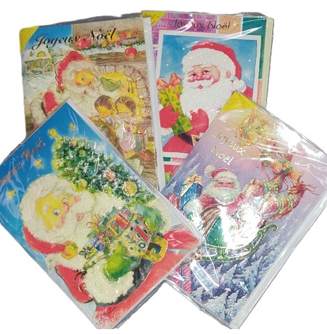 Carte de voeux avec chanson Petit Papa Noël