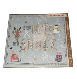 Destockage Carte de Voeux + enveloppe   " Joyeux Noël et Bonne Année" à partir de 5 : 0.50 € au lieu de 2 € ttc