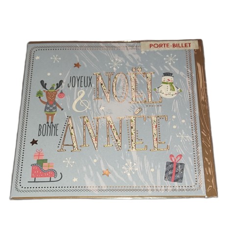 Destockage Carte de Voeux + enveloppe   " Joyeux Noël et Bonne Année" à partir de 5 : 0.50 € au lieu de 2 € ttc