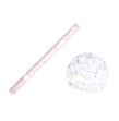 Canon à confettis pétale de rose Blanc 80 cm