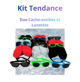 Lot Hiver Fun – Cache-Oreilles & Lunettes Amusantes pour Fêtes