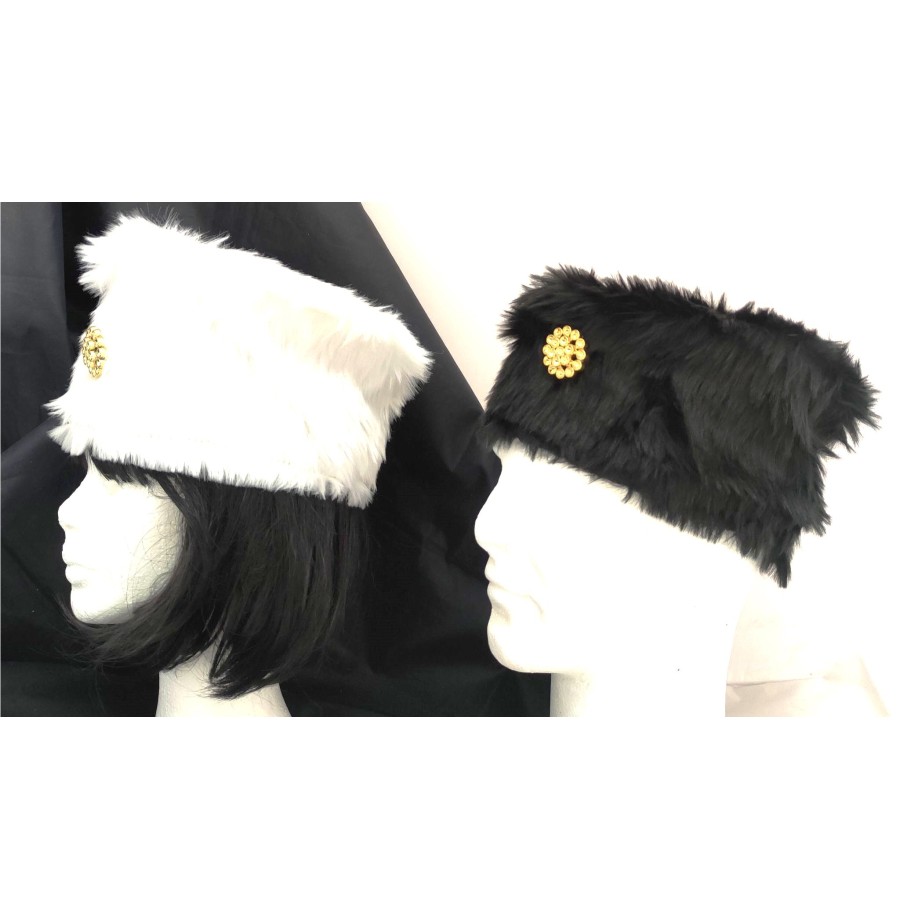 Toque d'Hiver Noire ou Blanche Toque d'Hiver Noire ou Blanche