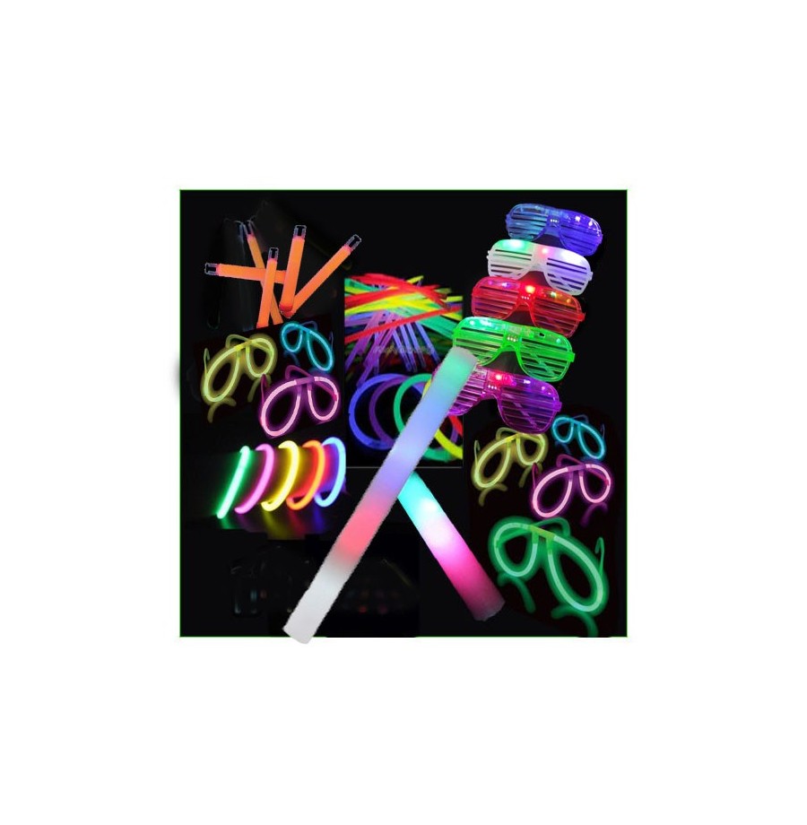 KIT PARTY FLUO/LUMINEUX