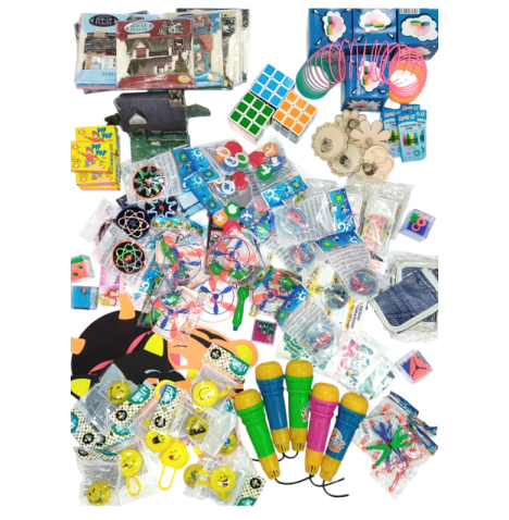 Pêche Mixte 122 Articles – Idéal Kermesse, Anniversaire, Animation