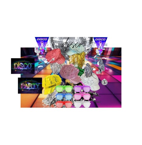 Revivez la fièvre du samedi soir avec notre Lot Disco !