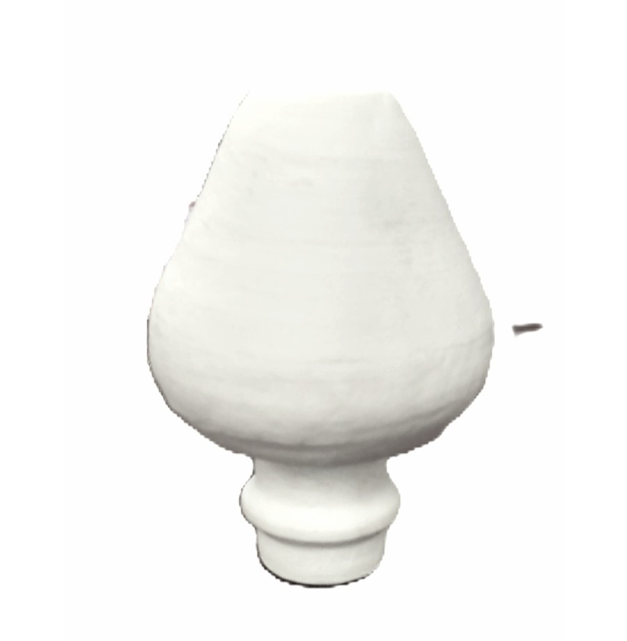 Tête de marionnette en papier maché 105 mm ovale Tête de marionnette en papier maché 105 mm ovale