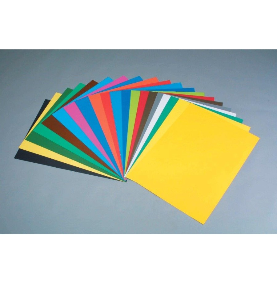 Carton léger 50 feuilles assorties 50 x 65 cm 130 gr