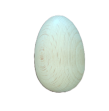 Oeuf en bois non verni