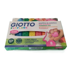 Pâte à modeler Patplume couleurs vives assorties 200 grs (8 x 25 grs)