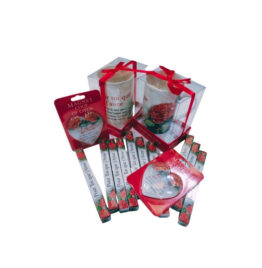 pack Cadeaux "pour toi que j'aime"