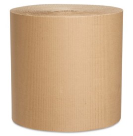 Rouleau de carton ondulé 1 x 50 m simple canelure
