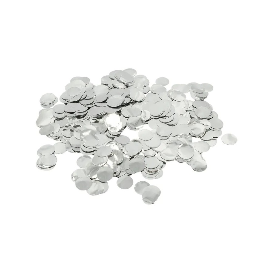 Confettis de scène métal argent les 250 grs Confettis de scène métal argent les 250 grs