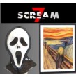 Scream 7 lot de 50 masques "Le Cri"
