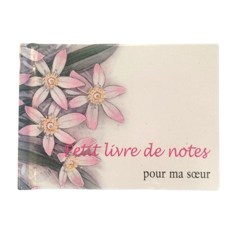 Carnet "pour ma Soeur "