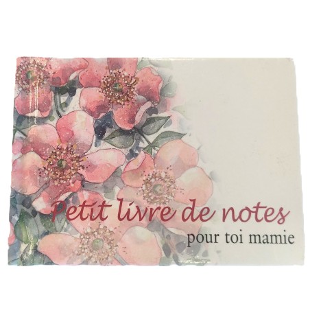 Carnet "pour Toi Mamie "