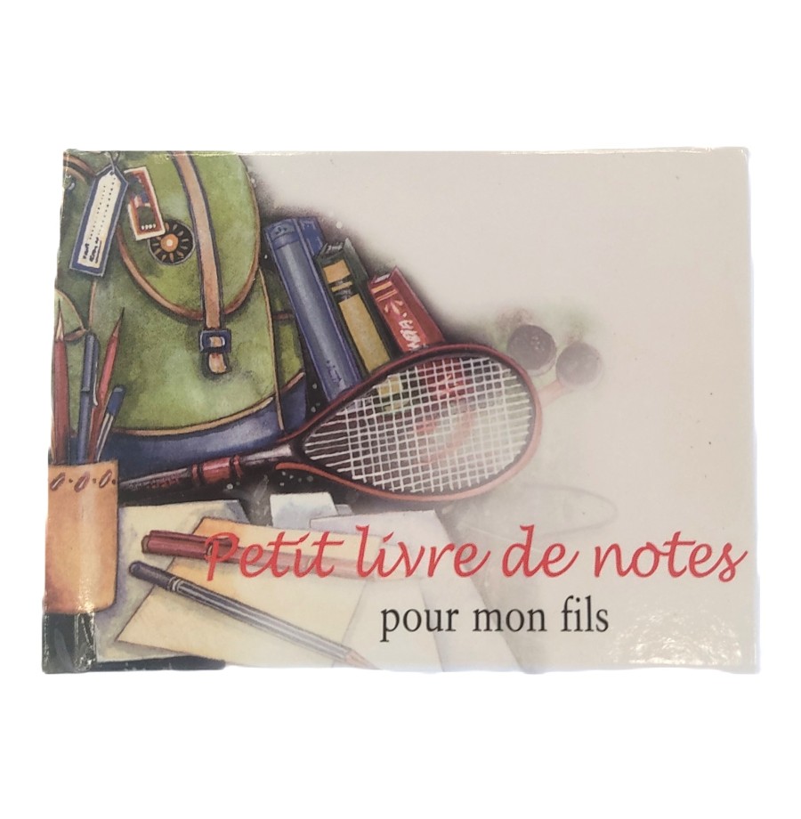 Carnet "pour mon Fils "