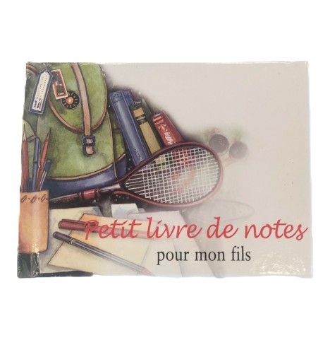 Carnet "pour mon Fils "