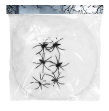 Toile d'Araignée  100 grs + 6 araignées