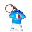 Porte-clés maillot France 7 cm Porte-clés maillot France 7 cm