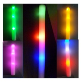 25 Bâtons Mousse Leds