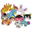 Masque animaux en mousse assortis l'unité, modèle aléatoire