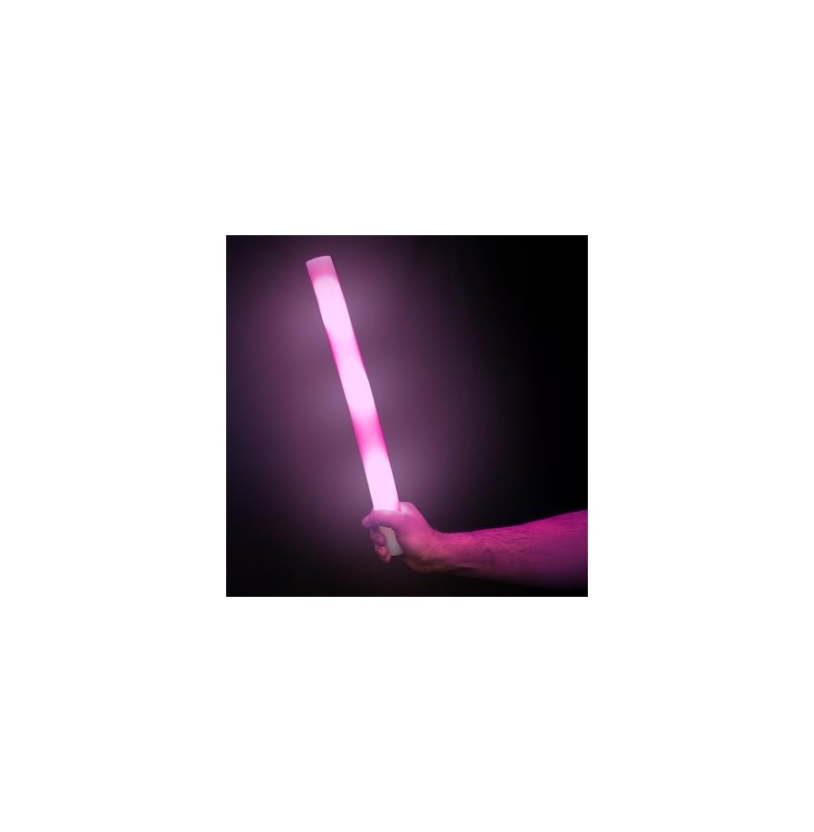 Bâton Mousse avec Leds 47 cm Couleurs au choix
