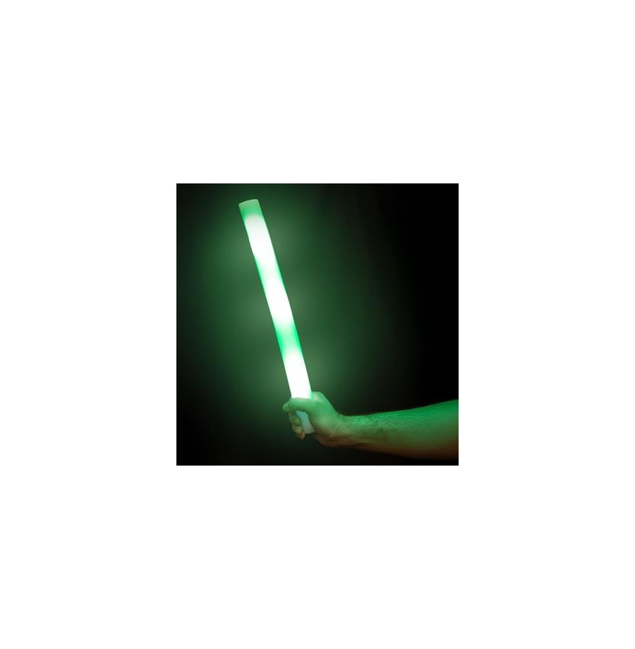 Bâton Mousse avec Leds 47 cm Couleurs au choix