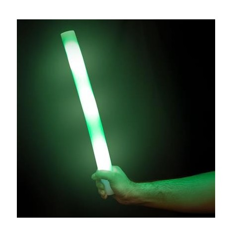 Bâton Mousse avec Leds 47 cm Couleurs au choix