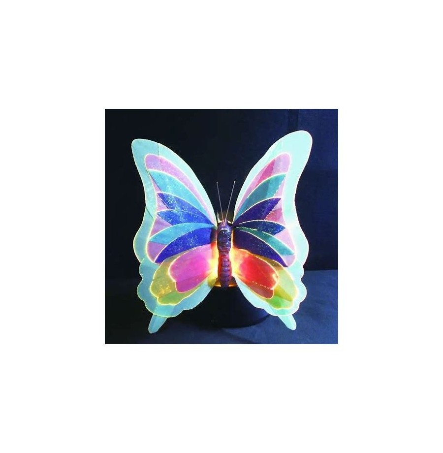 Lampe à fibre optique motif Papillon