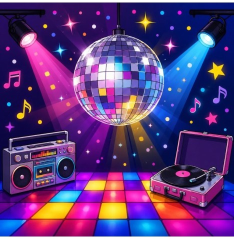 Revivez la fièvre du samedi soir avec notre Lot Disco !