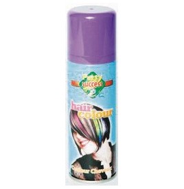 Laque cheveux lilas