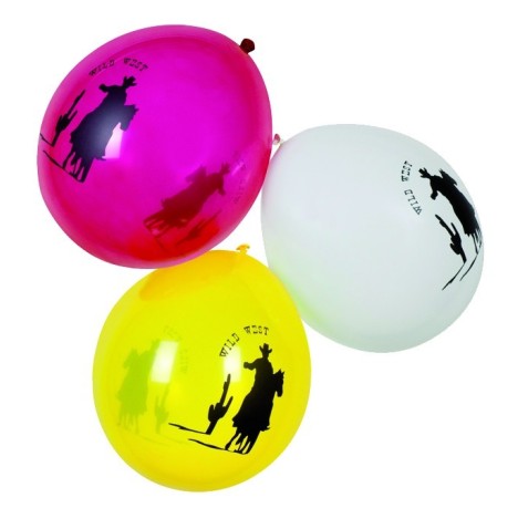 Ballon Far West sachet de 6 - Ballons / Gonflables  pas cher