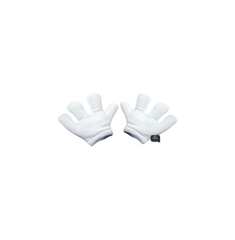 Gants de souris blanc la paire - Accessoires  pas cher