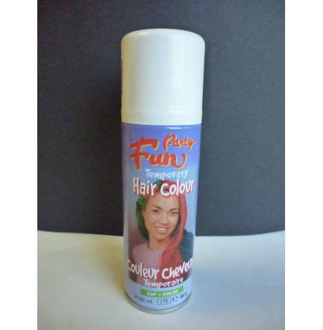 Laque cheveux couleur blonde