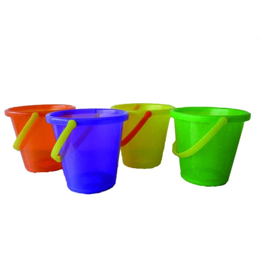 Seau de plage Diam 17 cm pailleté