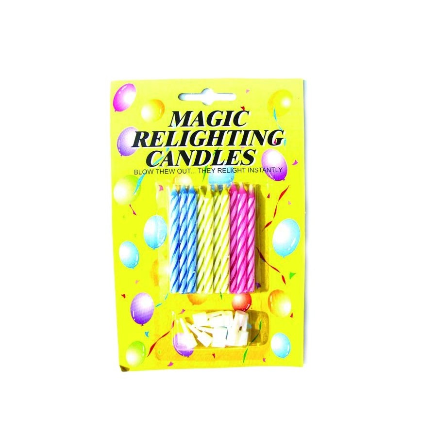 Bougie magique 4.3 cm (les 10)