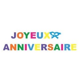 Guirlande Anniversaire géante 4,5m - Anniversaire  pas cher