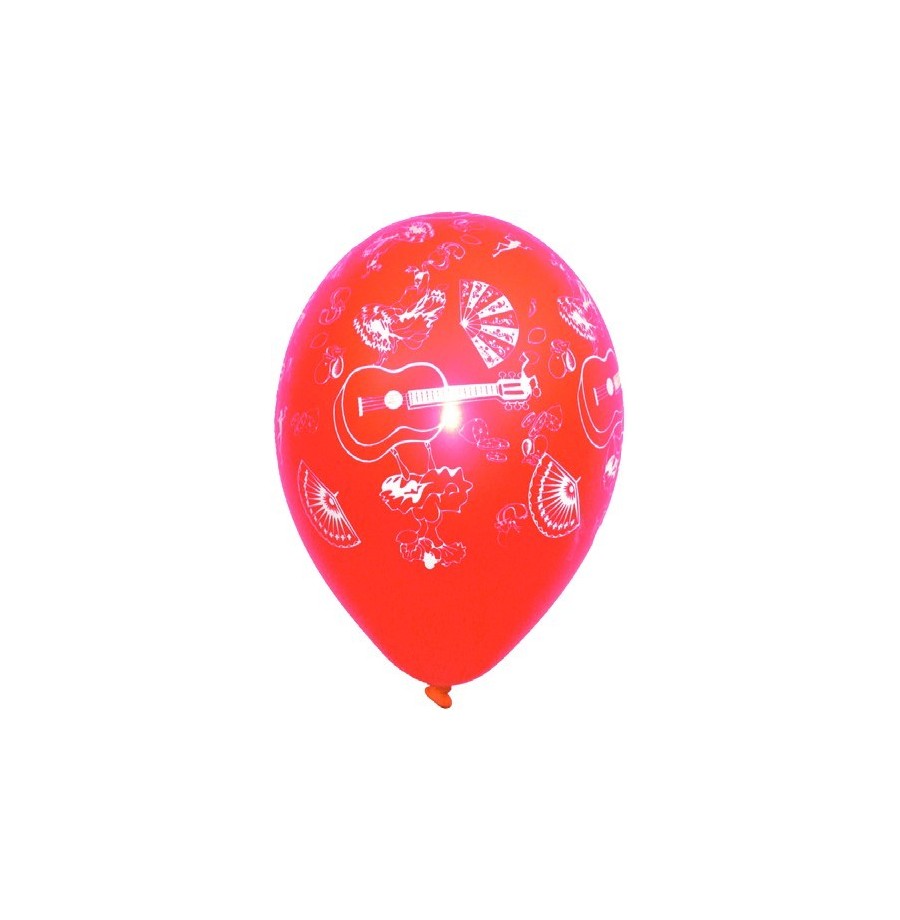Ballon Espagna 29 cm coul assorties -les 50