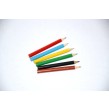 Crayons de couleurs pochette de 6 - 9 cm