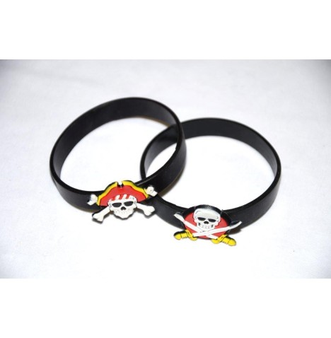 Bracelet pirate (2modèles assortis) 6.5 cm - Jeux garçon  pas cher