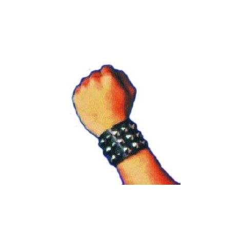 Bracelet à clous triple