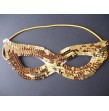 Loup sequins Or
