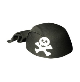 Chapeau de pirate luxe en tissu